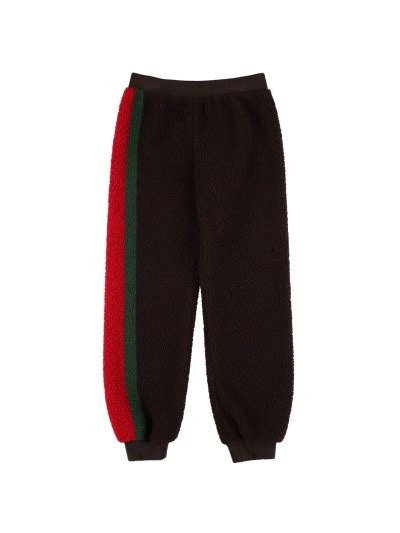 pantaloncini gucci corti|Pantaloni in lana GG jacquard in nero .